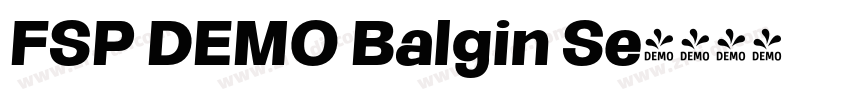 FSP DEMO Balgin Se字体转换 FSP DEMO Balgin Se字体转换